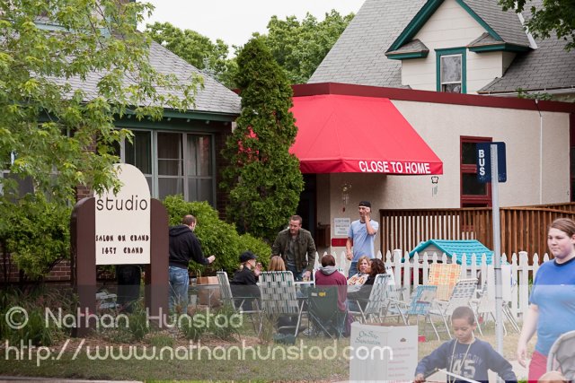 People enjoying Grand Old Day on 7 June 2009